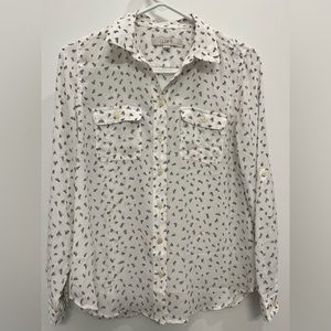 Loft button down blouse Size SP